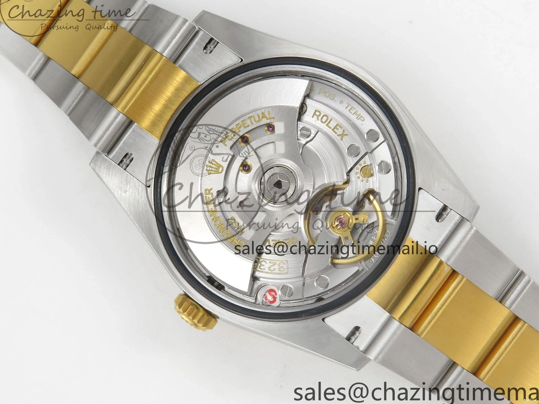 MiroTime 0510 Unisex DateJust 36 SS YG ARF 1:1 Best Edition 904L Steel YG Leaf Dial on Oyster Bracelet SH 92